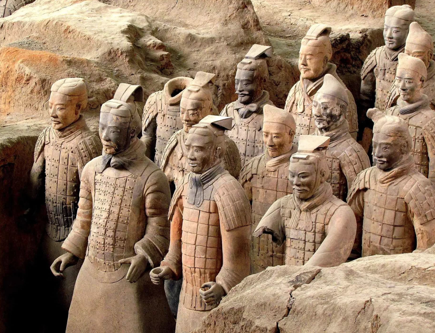 Глиняное терракотовое войско в г. Сиань