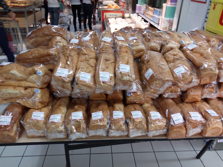 Белый хлеб в Китае