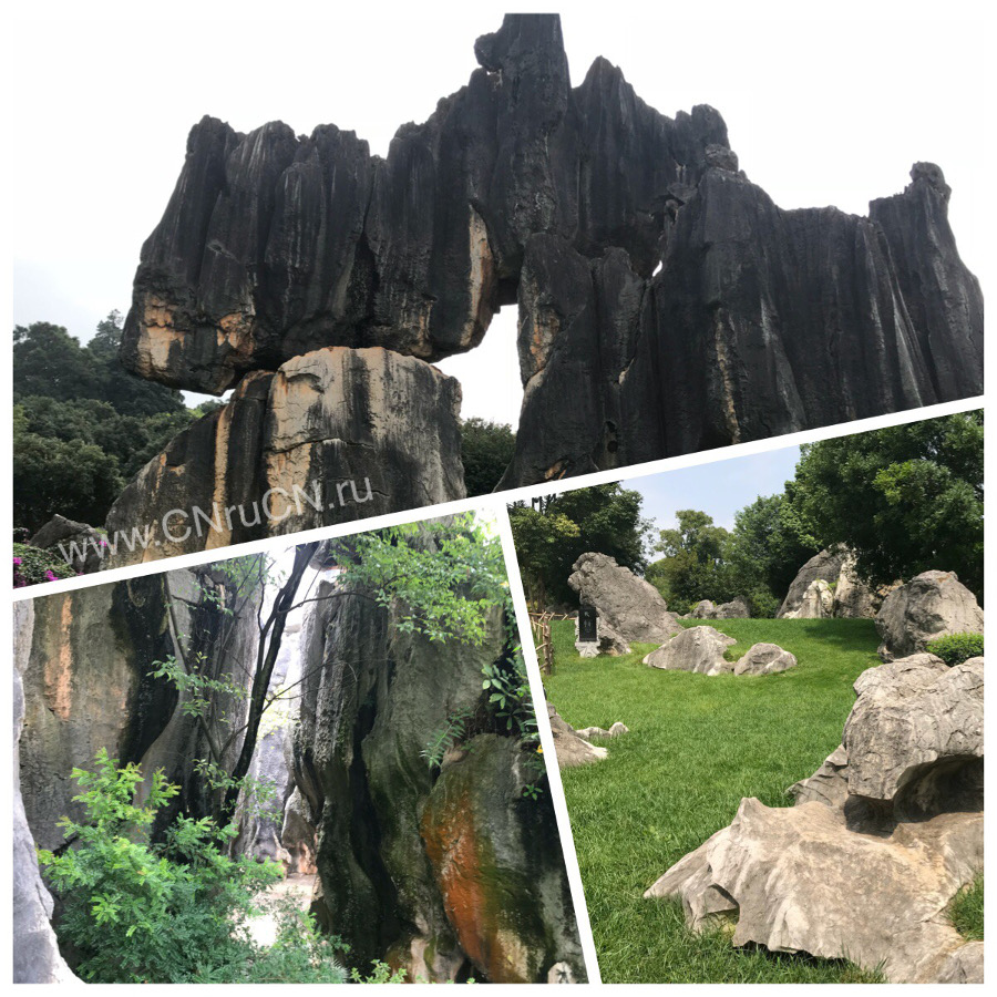 каменный лес в Китае 